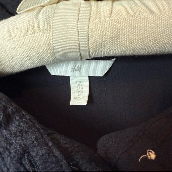 H&M Charcoal Long Sleeve Dress - Picture 2 of 5